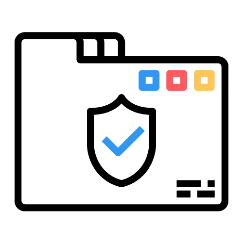 Ecommerce Web Design & Development icons Security Patches 16