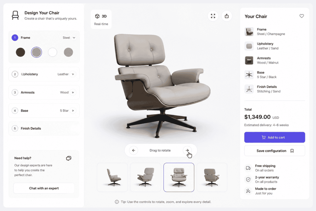 UI Trends 2026: 13 Interface Trends and How to Apply Them 3D and spatial UI
