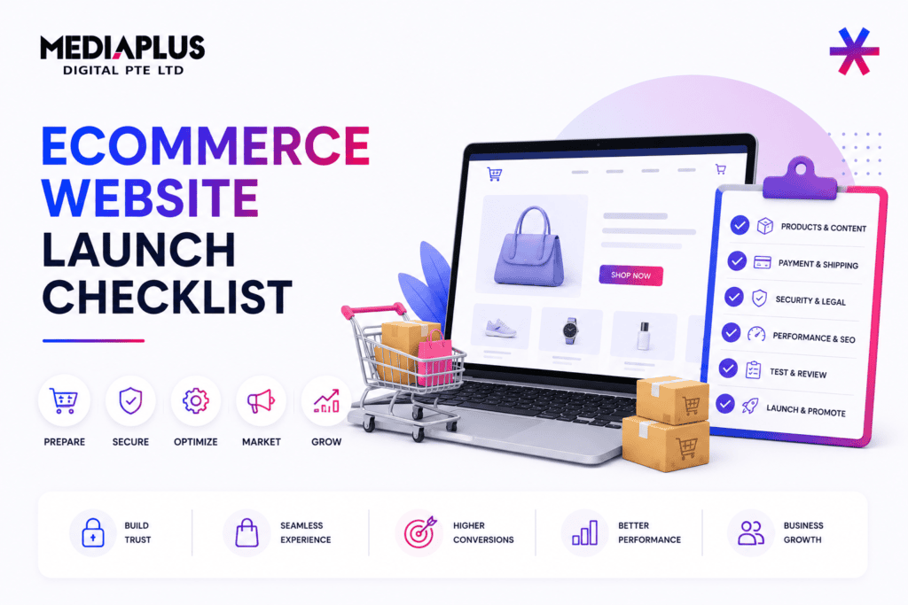 ecommerce website launch checklist