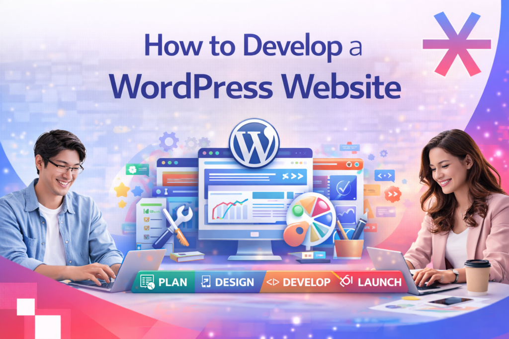 how to develop wordpress website